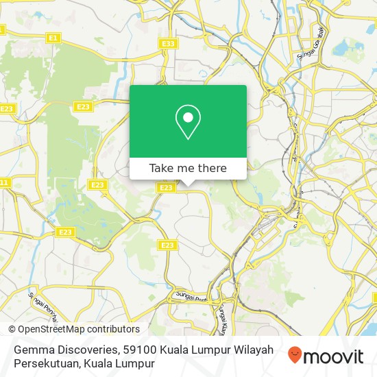 Peta Gemma Discoveries, 59100 Kuala Lumpur Wilayah Persekutuan