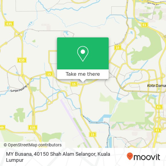 MY Busana, 40150 Shah Alam Selangor map