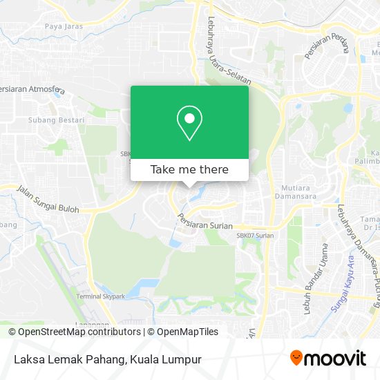 Laksa Lemak Pahang map