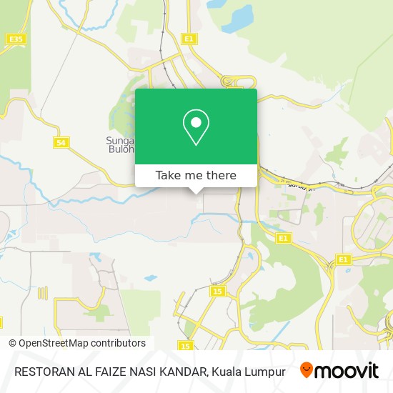 RESTORAN AL FAIZE NASI KANDAR map