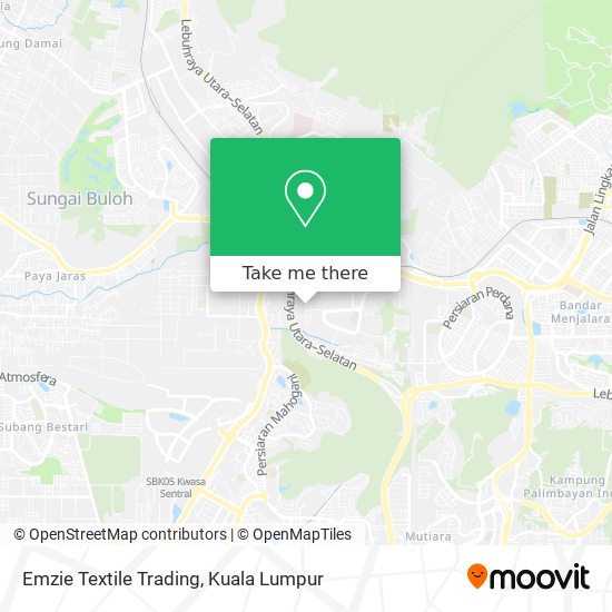 Emzie Textile Trading map