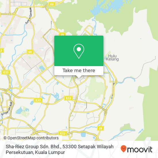 Peta Sha-Riez Group Sdn. Bhd., 53300 Setapak Wilayah Persekutuan