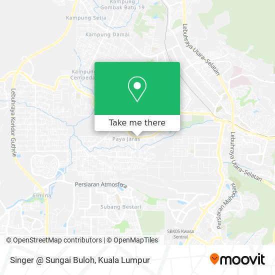 Peta Singer @ Sungai Buloh