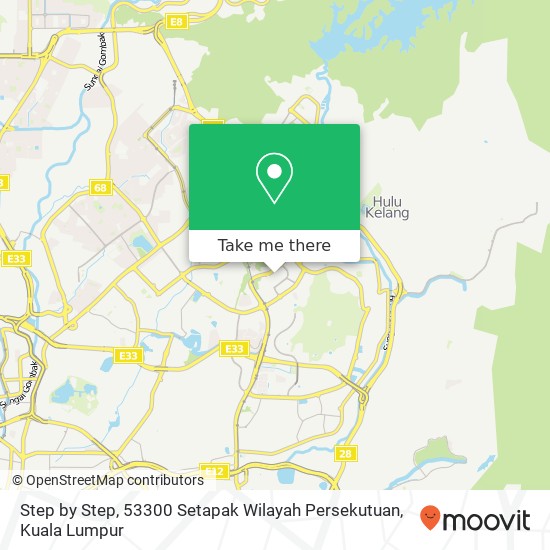 Step by Step, 53300 Setapak Wilayah Persekutuan map