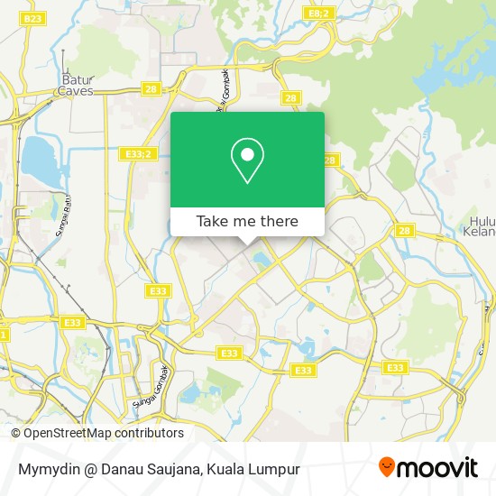 Mymydin @ Danau Saujana map