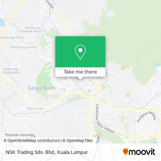 NSK Trading Sdn. Bhd. map