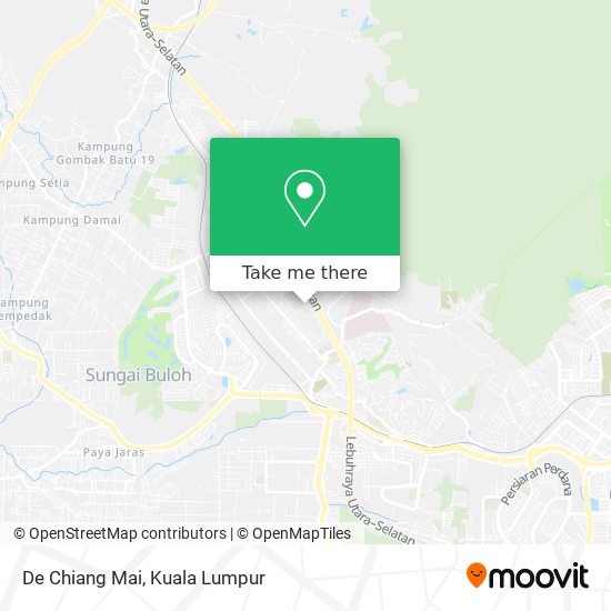 Peta De Chiang Mai