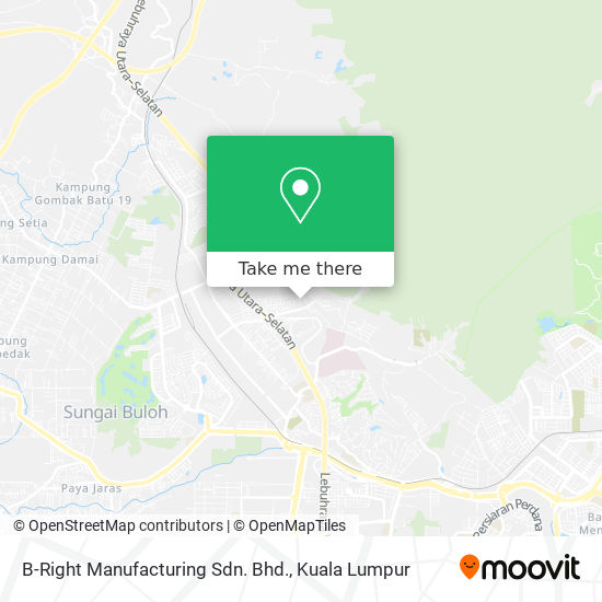 B-Right Manufacturing Sdn. Bhd. map