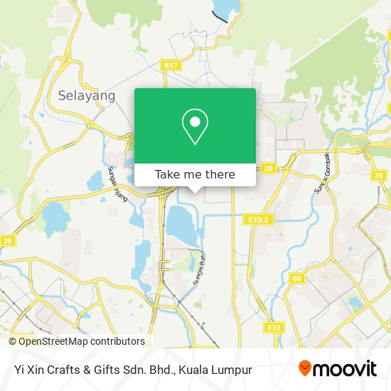 Yi Xin Crafts & Gifts Sdn. Bhd. map