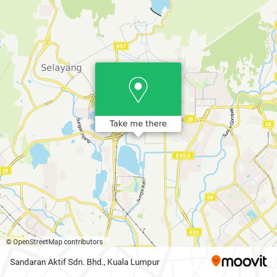 Sandaran Aktif Sdn. Bhd. map