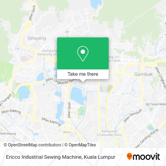 Ericco Industrial Sewing Machine map