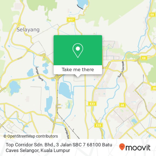 Peta Top Corridor Sdn. Bhd., 3 Jalan SBC 7 68100 Batu Caves Selangor