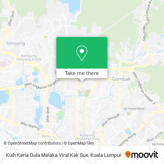 Peta Kuih Keria Gula Melaka Viral Kak Sue