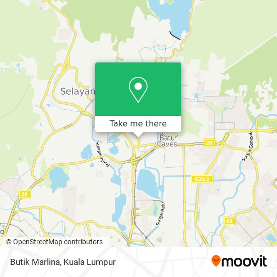 Butik Marlina map