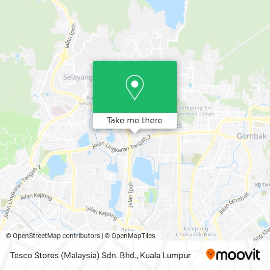 Tesco Stores (Malaysia) Sdn. Bhd. map