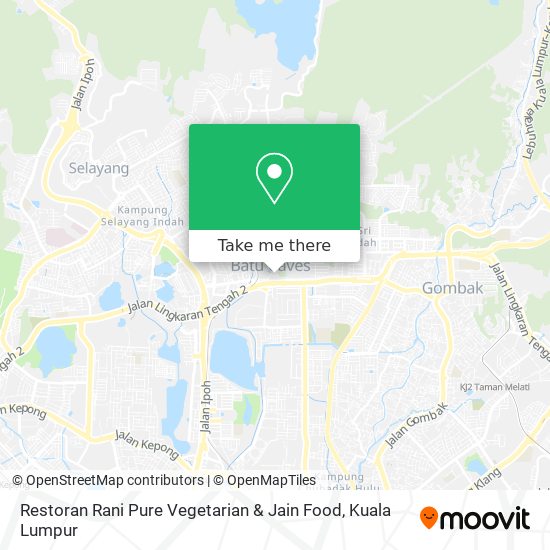 Restoran Rani Pure Vegetarian & Jain Food map