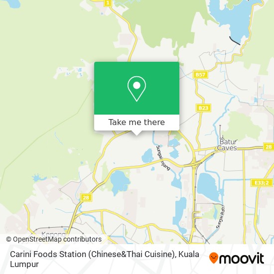 Carini Foods Station (Chinese&Thai Cuisine) map