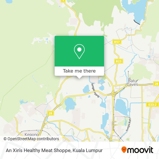 An Xin's Healthy Meat Shoppe map