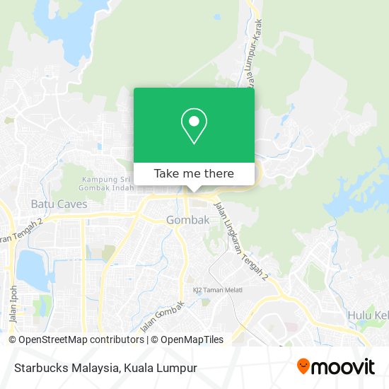 Starbucks Malaysia map