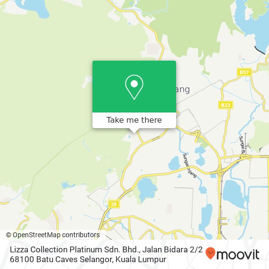 Lizza Collection Platinum Sdn. Bhd., Jalan Bidara 2 / 2 68100 Batu Caves Selangor map