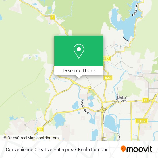 Convenience Creative Enterprise map