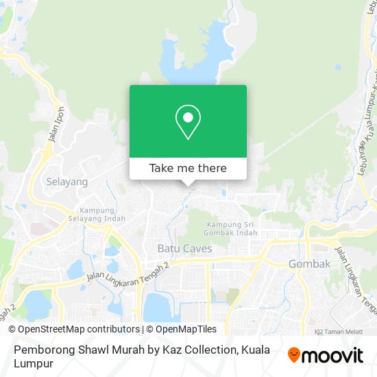 Pemborong Shawl Murah by Kaz Collection map