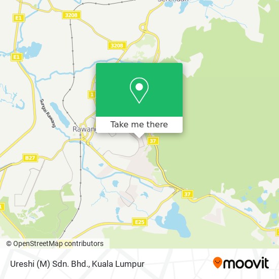 Ureshi (M) Sdn. Bhd. map