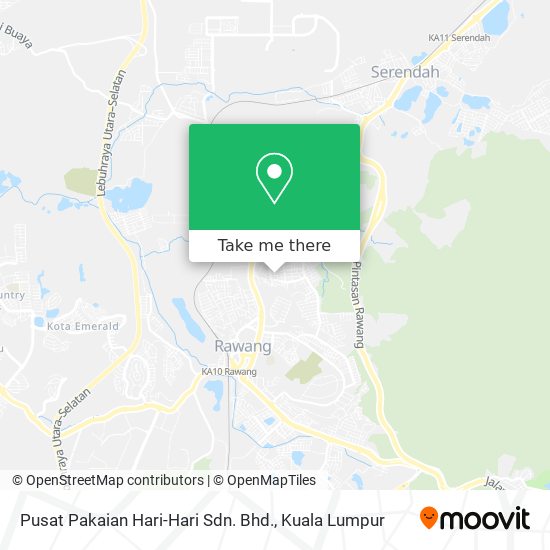 Pusat Pakaian Hari-Hari Sdn. Bhd. map