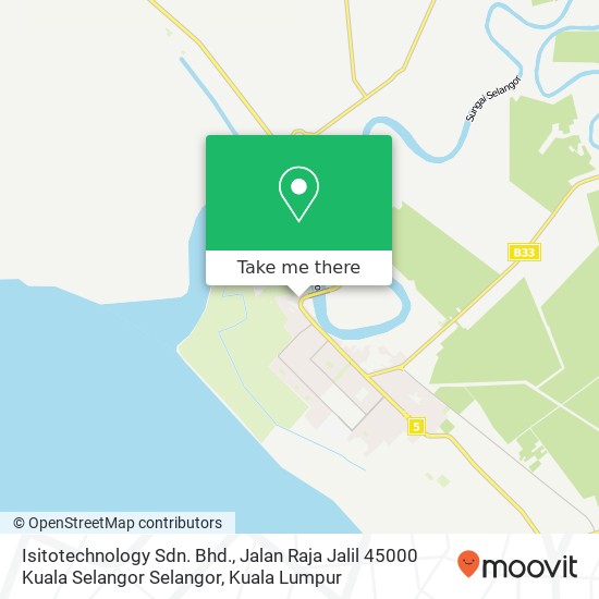 Isitotechnology Sdn. Bhd., Jalan Raja Jalil 45000 Kuala Selangor Selangor map