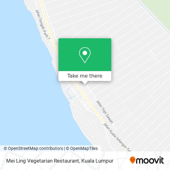 Mei Ling Vegetarian Restaurant map