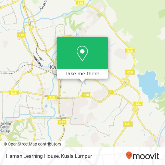 Haman Learning House map