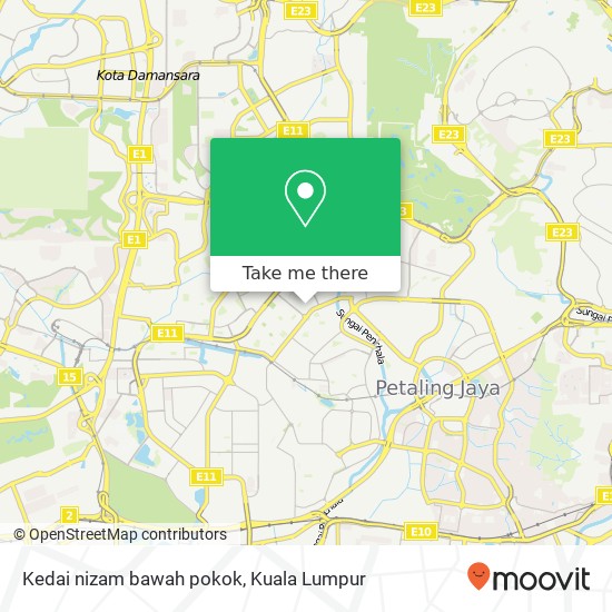 Kedai nizam bawah pokok map