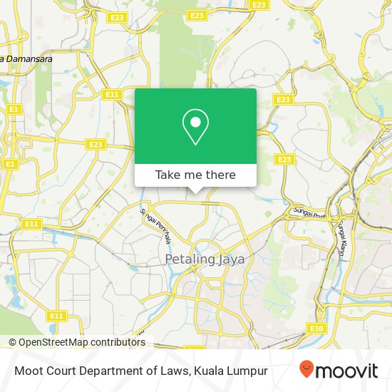 Moot Court Department of Laws map