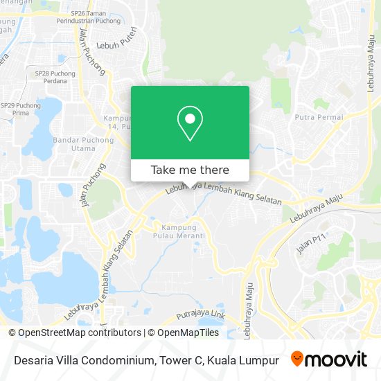 Desaria Villa Condominium, Tower C map