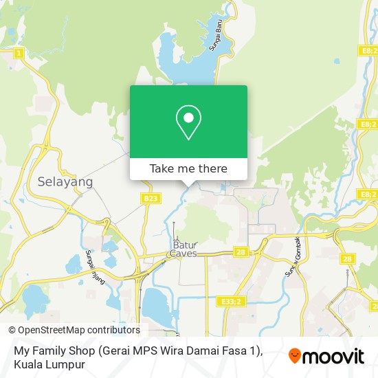 My Family Shop (Gerai MPS Wira Damai Fasa 1) map