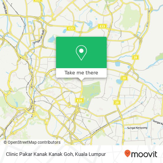 Clinic Pakar Kanak Kanak Goh map