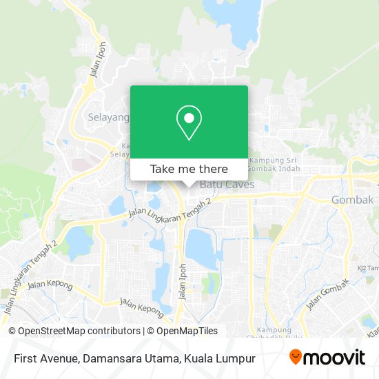 First Avenue, Damansara Utama map