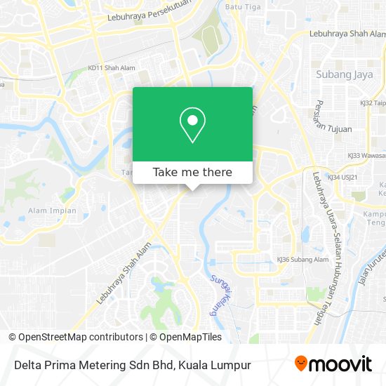 Delta Prima Metering Sdn Bhd map