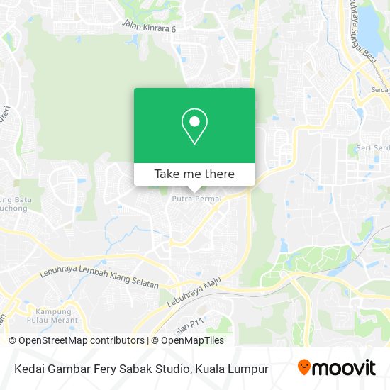 Peta Kedai Gambar Fery Sabak Studio