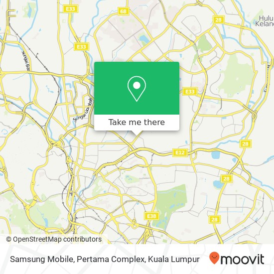Samsung Mobile, Pertama Complex map