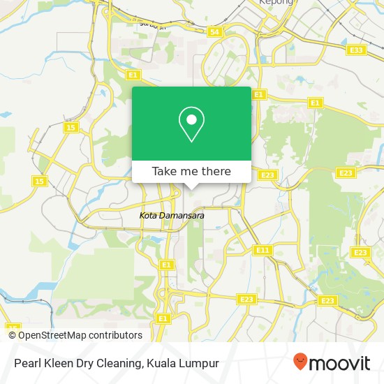 Pearl Kleen Dry Cleaning map