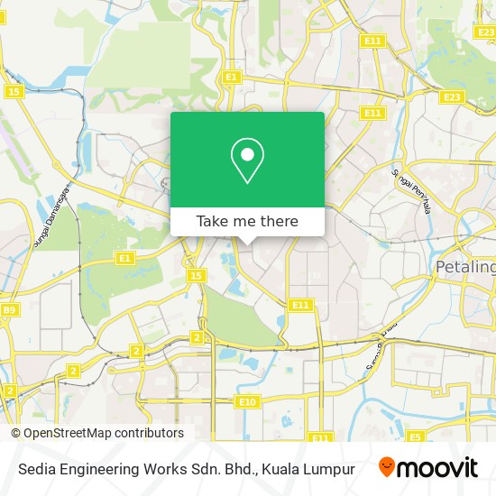 Sedia Engineering Works Sdn. Bhd. map