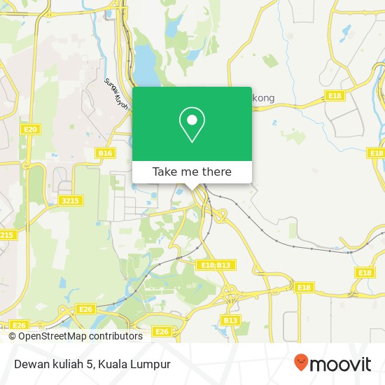 Dewan kuliah 5 map