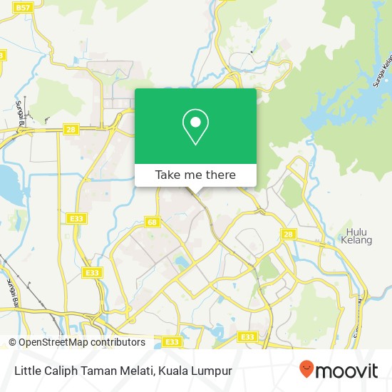 Peta Little Caliph Taman Melati