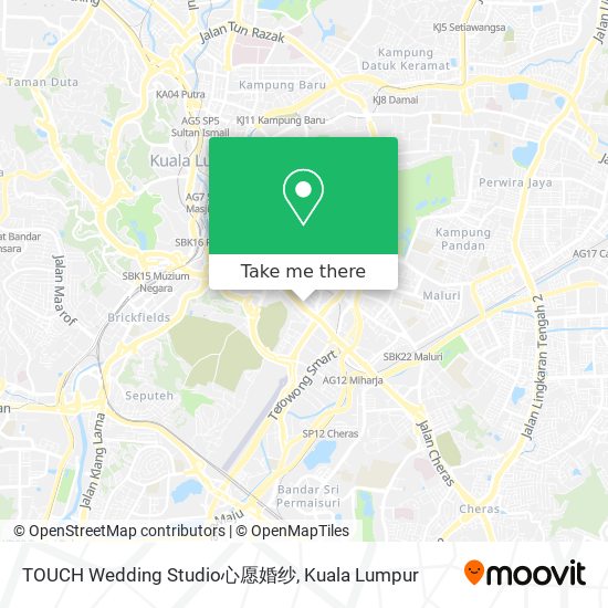 TOUCH Wedding Studio心愿婚纱 map