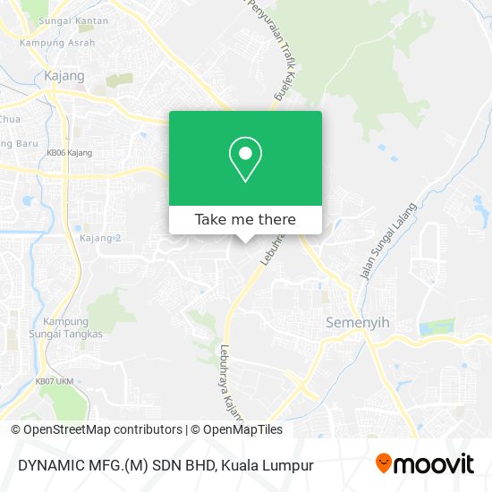 DYNAMIC MFG.(M) SDN BHD map