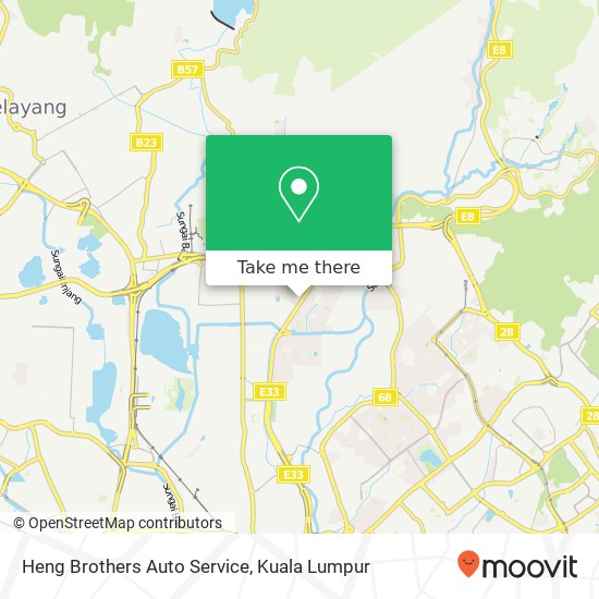 Heng Brothers Auto Service map