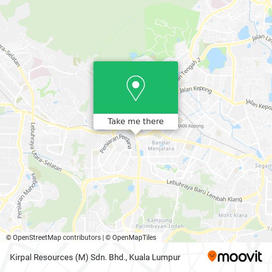Kirpal Resources (M) Sdn. Bhd. map