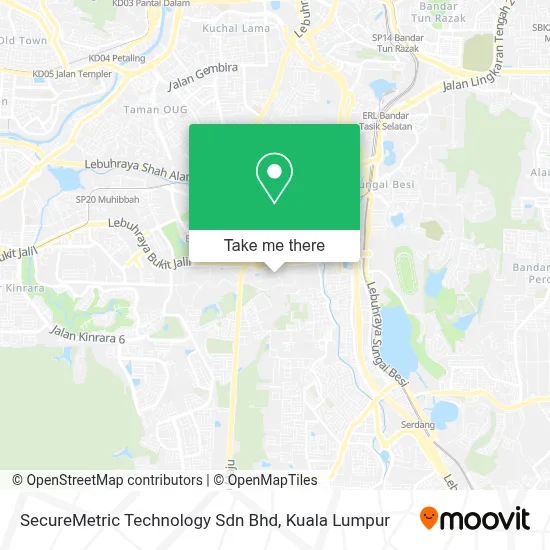 SecureMetric Technology Sdn Bhd map