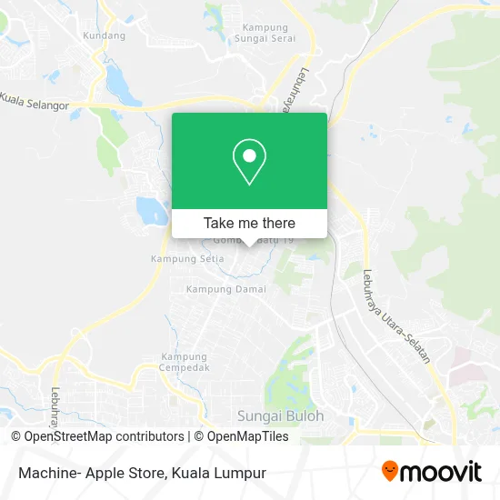 Machine- Apple Store map